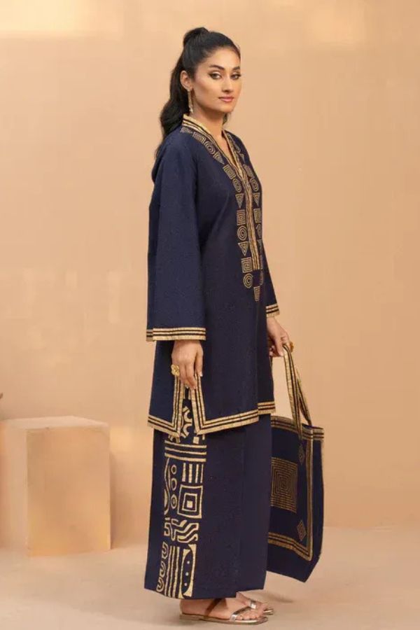 MARIA B DHANAK EMBROIDERED 2Pc