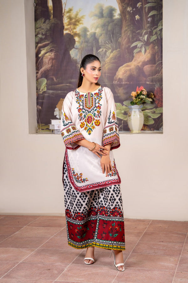 Ethnic Elegance Shamoze Silk 2-Piece Set